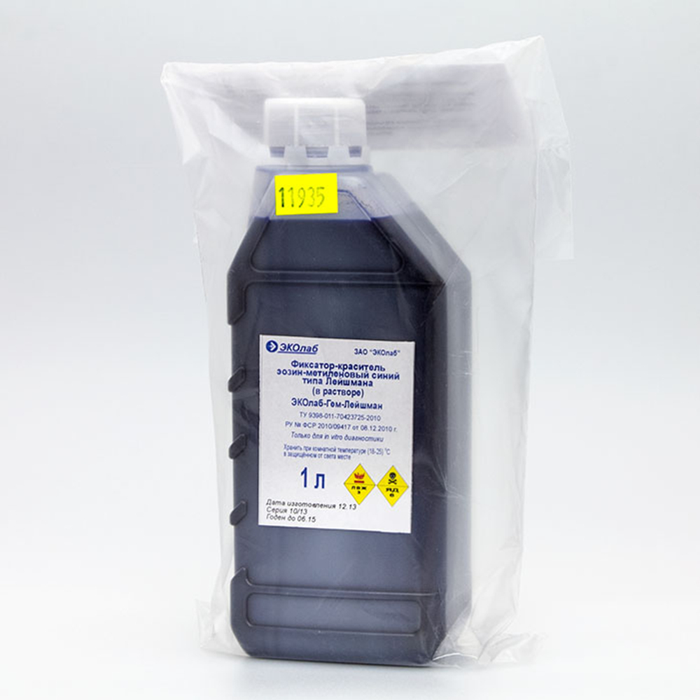 Раствор по Лейшману, 1л, Эколаб, (37.03), фл.