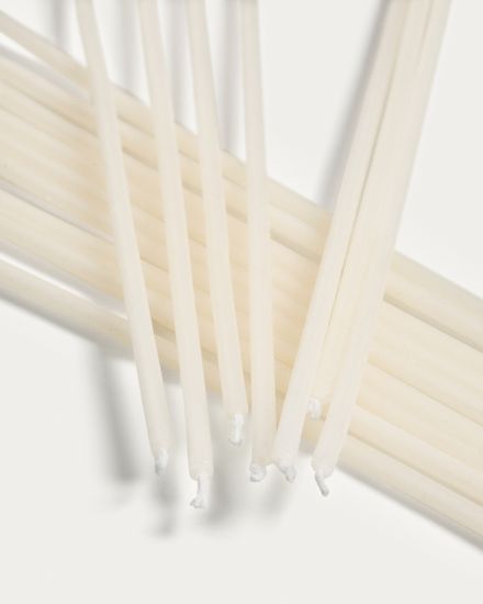 Набор Solvin из 20 бежевых свечей