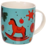 Кружка керамическая 360мл «Новогодняя сказка», микс рисунков