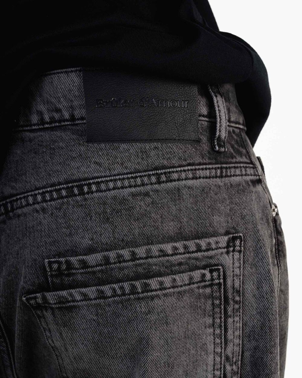 Джинсы Bruler d'Amour Loose Fit черные