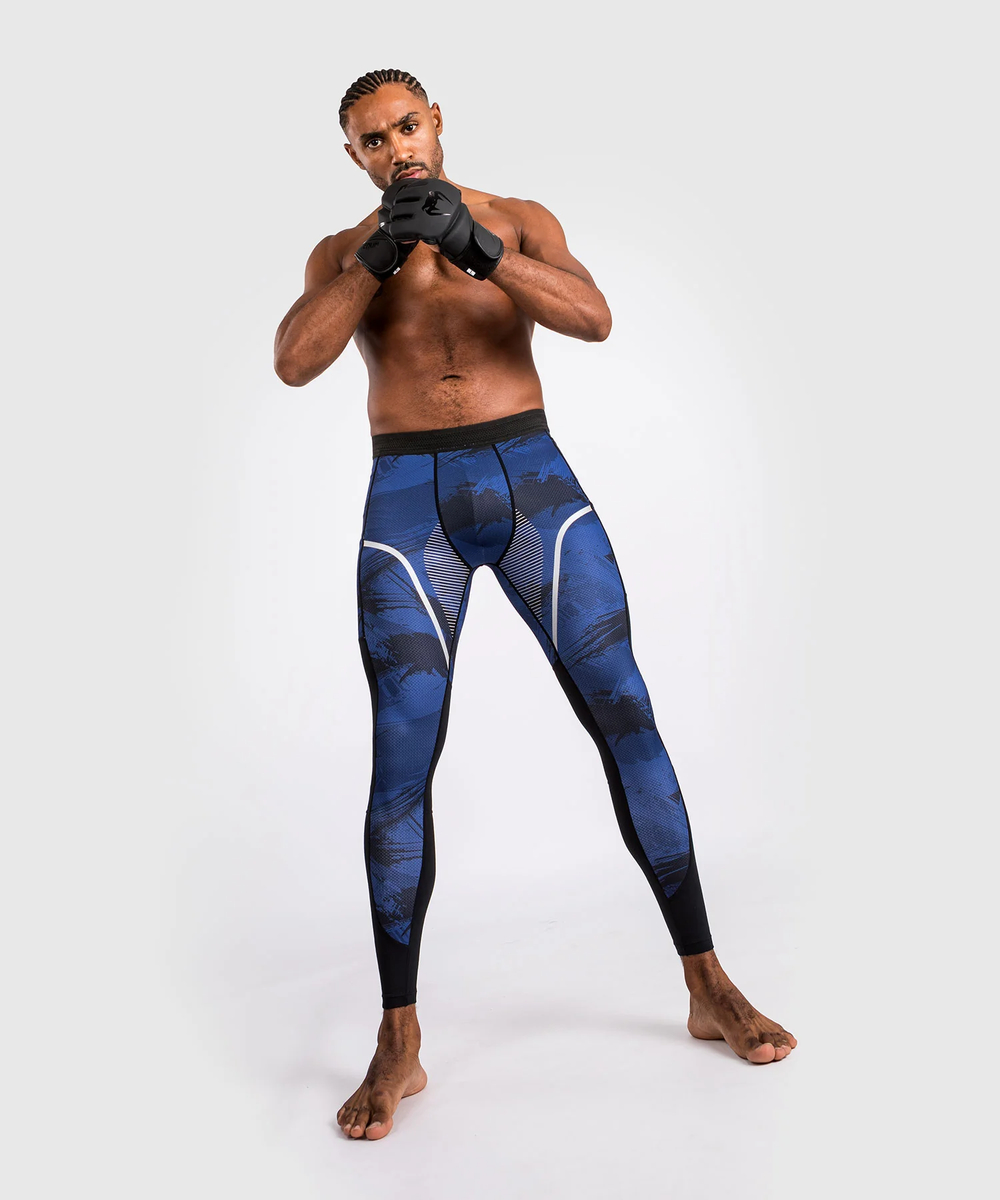Компрессионные штаны Venum Electron 3.0 Navy Blue