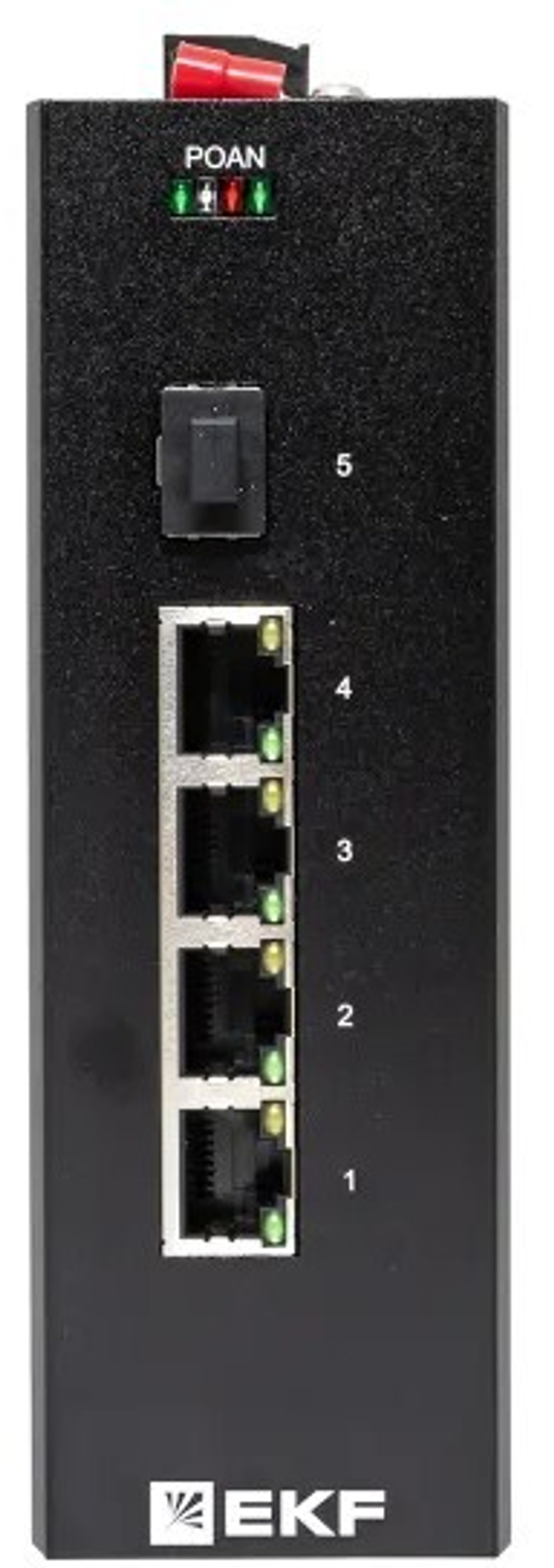 Коммутатор промышленный неуправляемый EKF TSX-U-1GX/SFP-4GTP