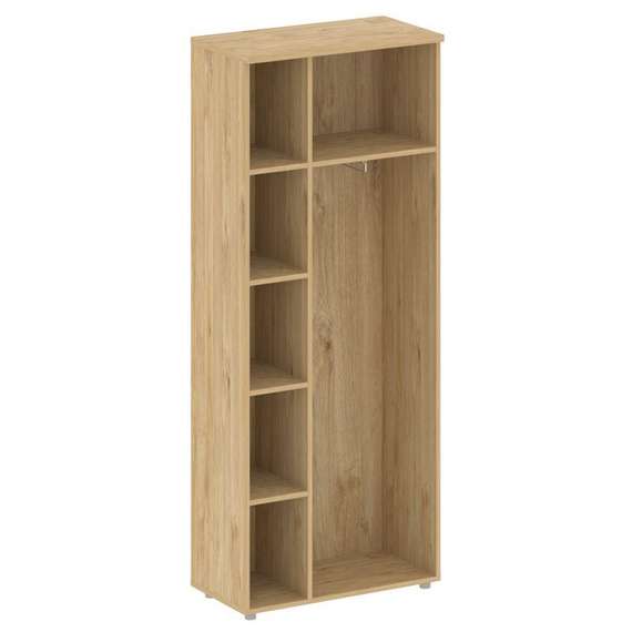 Shift Гардероб широкий SK.GB-4 Тиквуд Светлый/Белый Бриллиант 800*420*1977