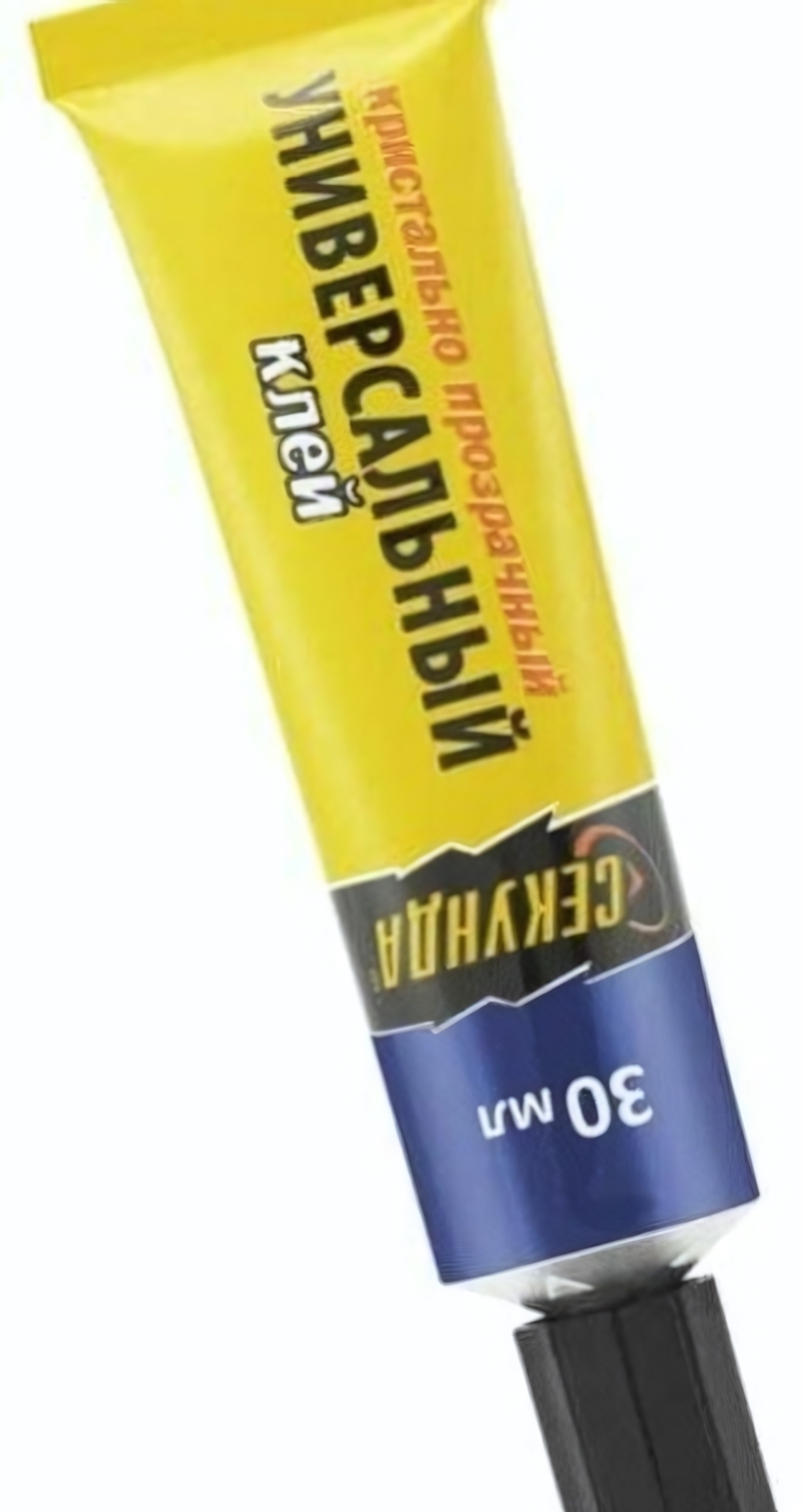 Клей Секунда Универсальный 30мл Кристально прозрачный шоу-бокс (10/60)