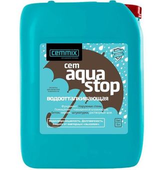 Водоотталкивающая пропитка Cemmix CemAquaStop 5 л