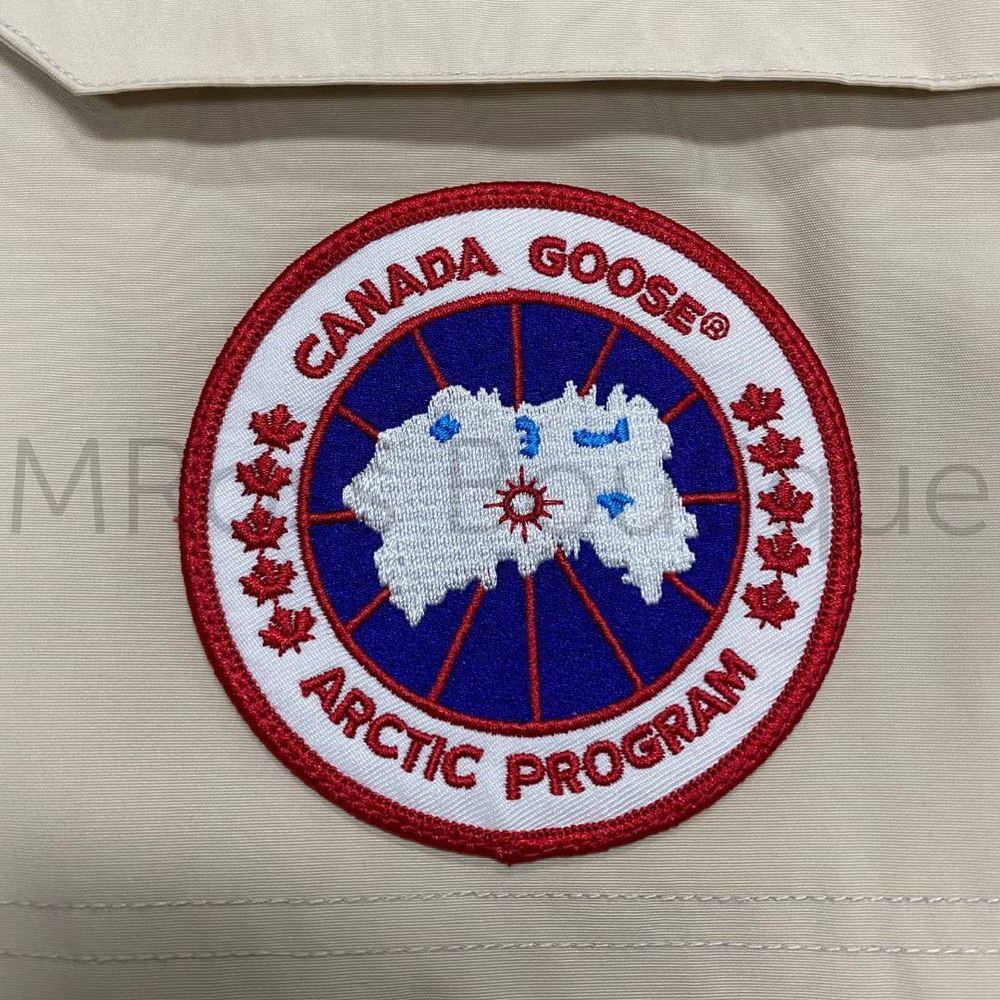 Бежевая мужская парка Canada Goose Expedition премиум класса