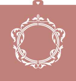 Трафарет "Монограмма"