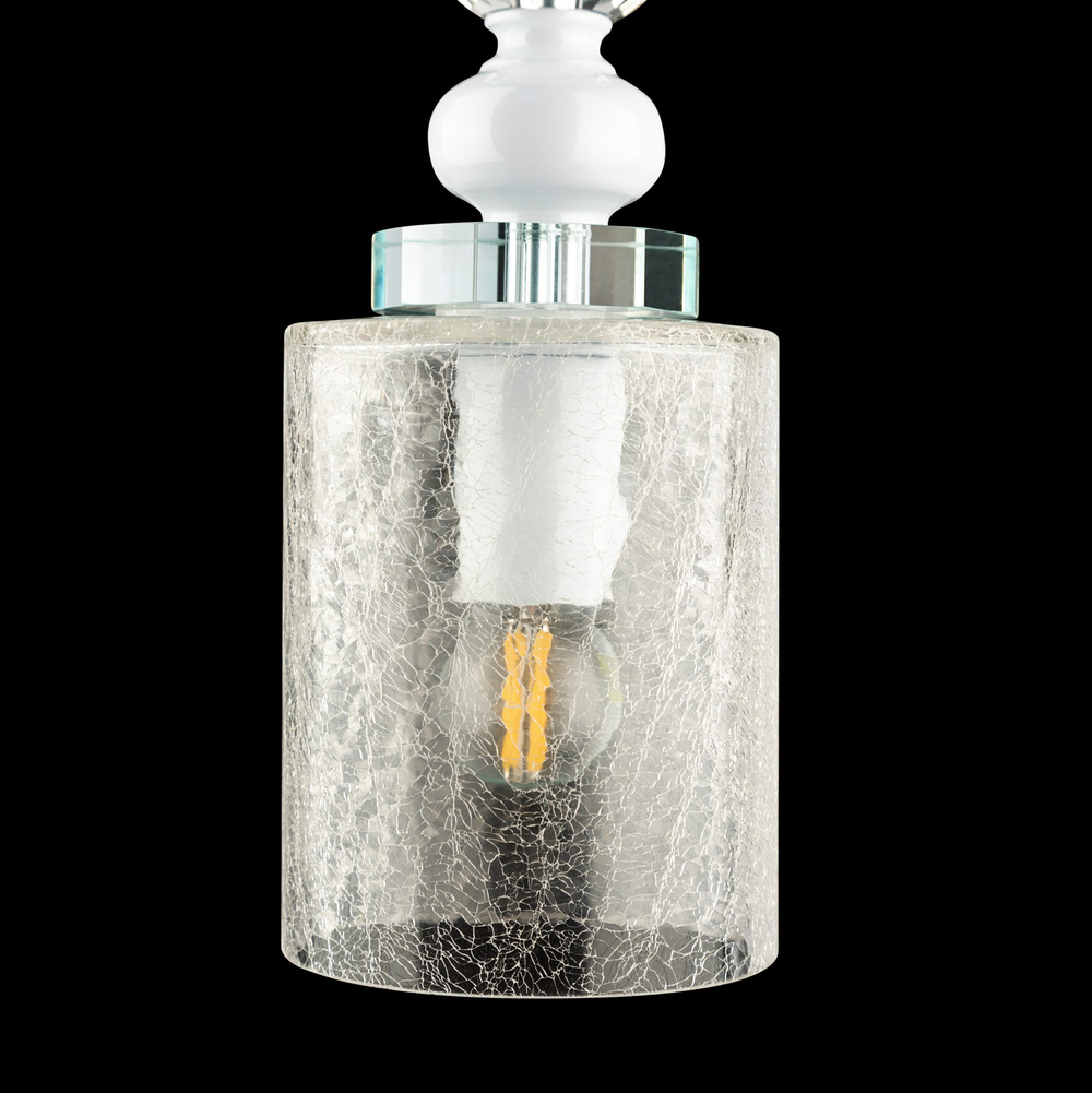 Светильник подвесной Crystal Lux MATEO SP1 WHITE