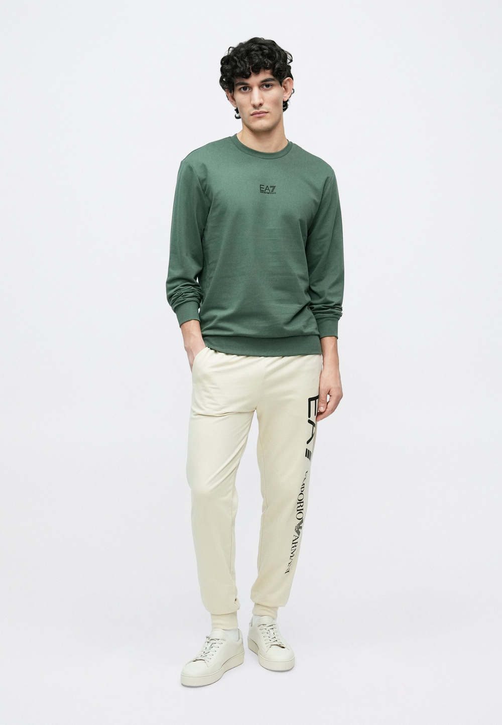 EA7 Emporio Armani UNISEX - Толстовка - Зелёный