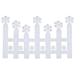 Украшение новогоднее «Забор со сказочными снежинками» 57*33 см