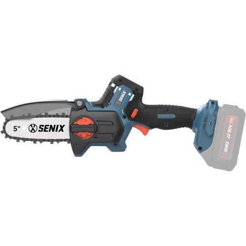 Мини-пила SENIX цепная аккумуляторная CSX2-M3-EU-0, без акб и зу