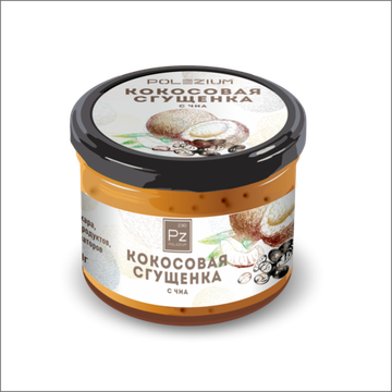 Кокосовая сгущёнка с Чиа Polezium, 230г
