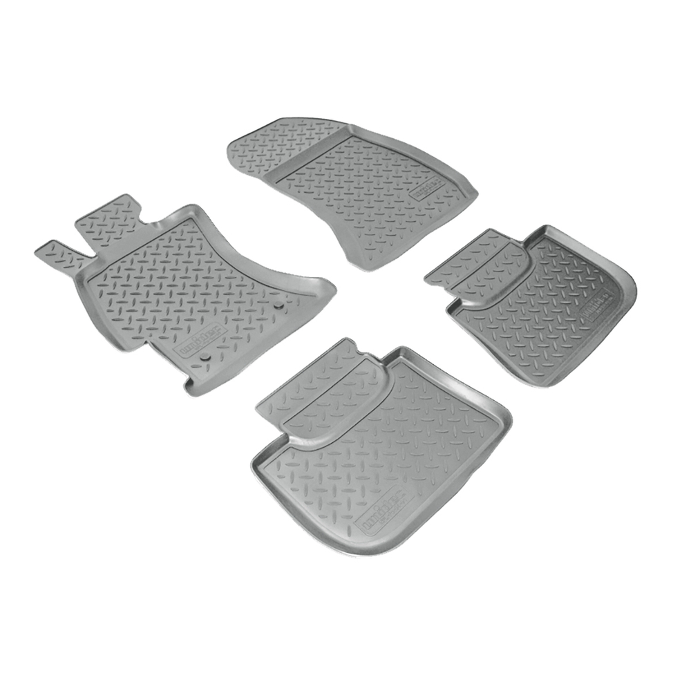 Ковры в салон Norplast/Unidec для Subaru XV (2012-2016), Серый, арт.NPL-Po-84-80-G