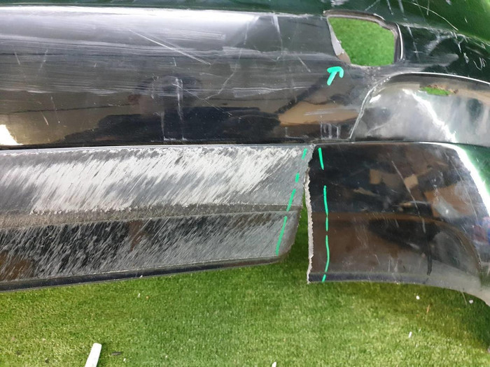 Бампер задний Volvo S40 2 (2007-2012)