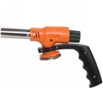 Горелка газовая портативная с пьезоподжигом и ручкой 102