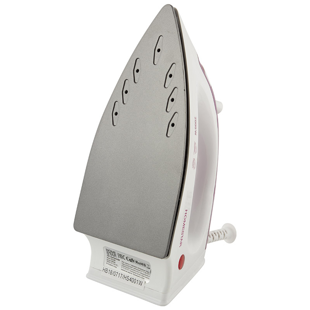 Утюг HOMESTAR HS-4001 бело-фиолетовый (002664)