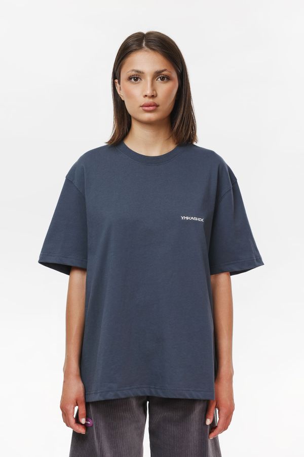 Футболка 8-bit outline темно-серая - фото 1