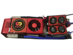 Плата контроля BMS Smart LiFePO4 8S 24V 500A Fan