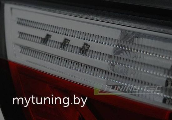 Задние фонари BMW 5 E60 03-07 red smoke led bar