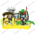 Надувная горка "Мир пиратов"