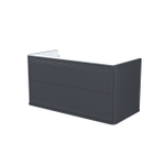 Тумба подвесная IDDIS Oxford Neo, 100 см, темно-серый, OXN10D0i95