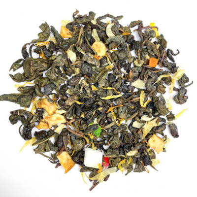 Зеленый чай BERRY-TEA "Пина-Колада" | 18гр под стакан | Эконом