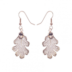 Серьги листья Ester Bijoux Папоротник SK104GA-G/S BR