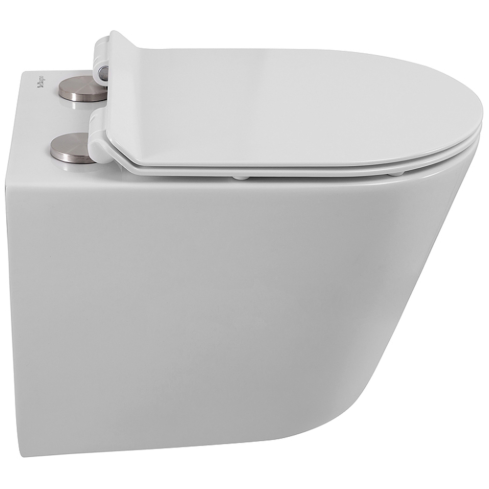 Унитаз BelBagno Flay-Tor BB053CH-TOR-FC подвесной без сиденья