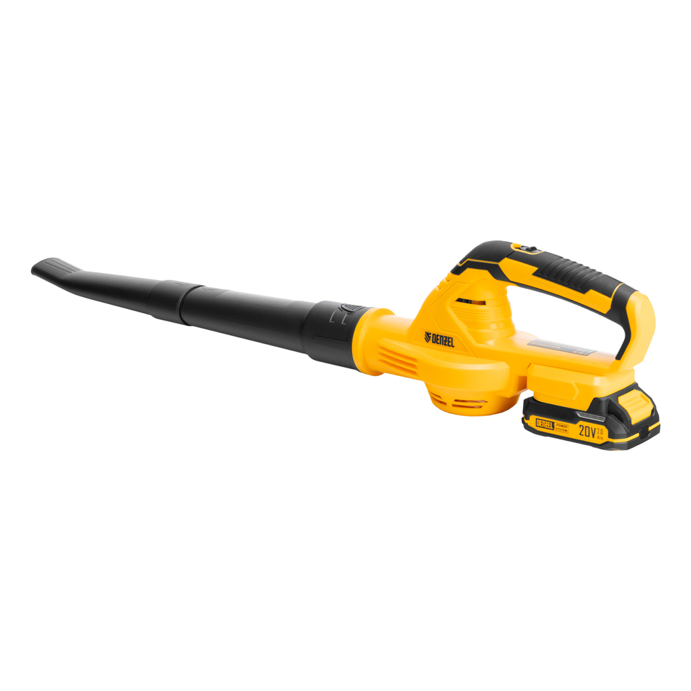 Воздуходувка аккумуляторная, AB-500, 60 м/с, 500 м3/ч, Li-Ion, 20 В // Denzel