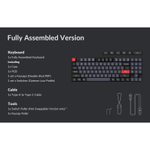 Беспроводная механическая клавиатура QMK Keychron K13 Pro, 90 клавиш, Hot-Swap, Gateron low profile Brown Switch (K13P-H3)