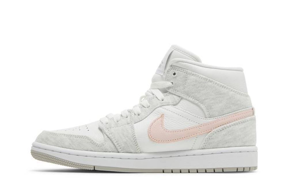 Кроссовки Jordan Air Jordan 1 Mid Se "Light Iron Ore" (Женская размерная сетка)