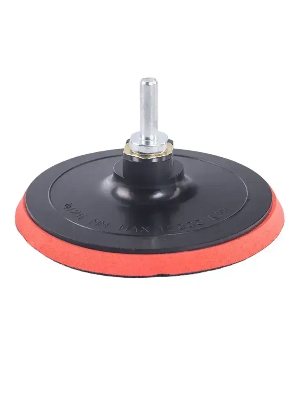 Тарелка опорная 125 мм насадка для дрели и УШМ для АГШК (черепашки) с липучкой и адаптером VIRA