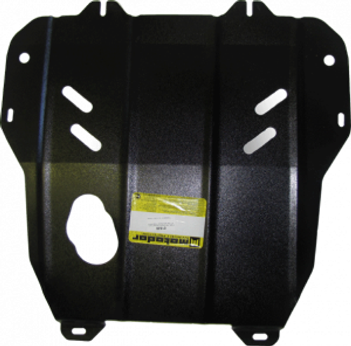 Защита картера Двигателя, КПП. 2 мм, Сталь. для Opel Astra H 2004-2010, Opel Meriva 2010-2015 MOTODOR.01528