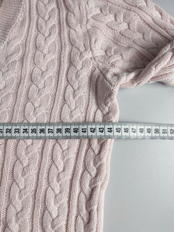 Джемпер H&M с хлопком однотонный 44 размер