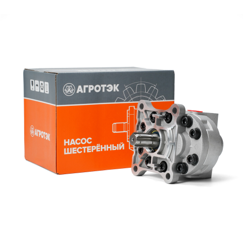 Насос шестерённый, левый, плоский, ХТЗ (ан. НШ-32М-3Л, GP 3BM 32L-A204A)