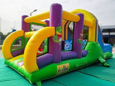 Коммерческий надувной батут «Попрыгунчик», 6x3x2,5 м