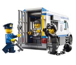 LEGO City: Автомобиль для перевозки заключённых 60043 — Prisoner Transporter — Лего Сити Город