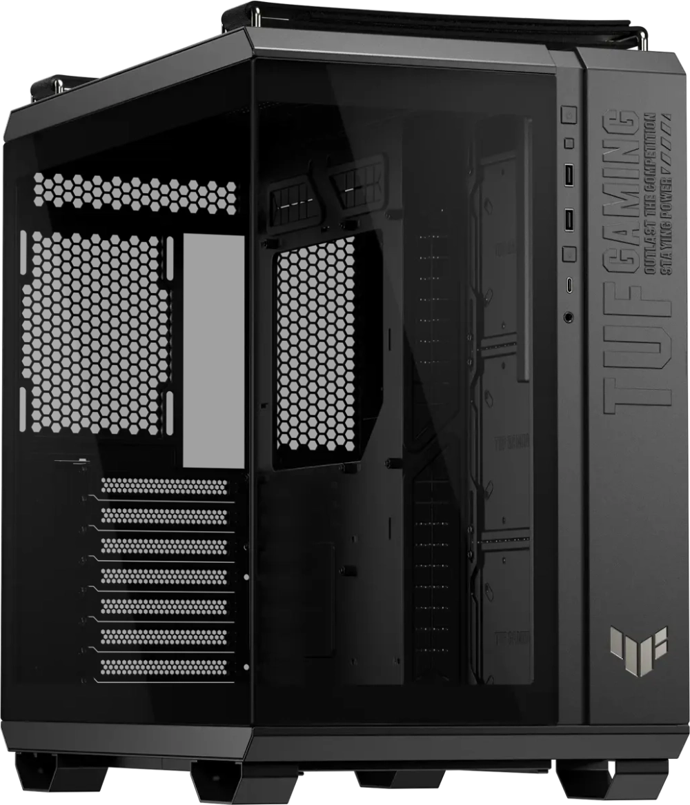 Корпус для ПК ASUS TUF GAMING GT502 HORIZON TG ARGB BLACK, Middle Tower
