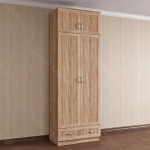 Шкаф распашной с антресолью 2/3