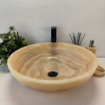 Раковина из оникса Bowl Yellow Big BO-63043 50*50*17 37
