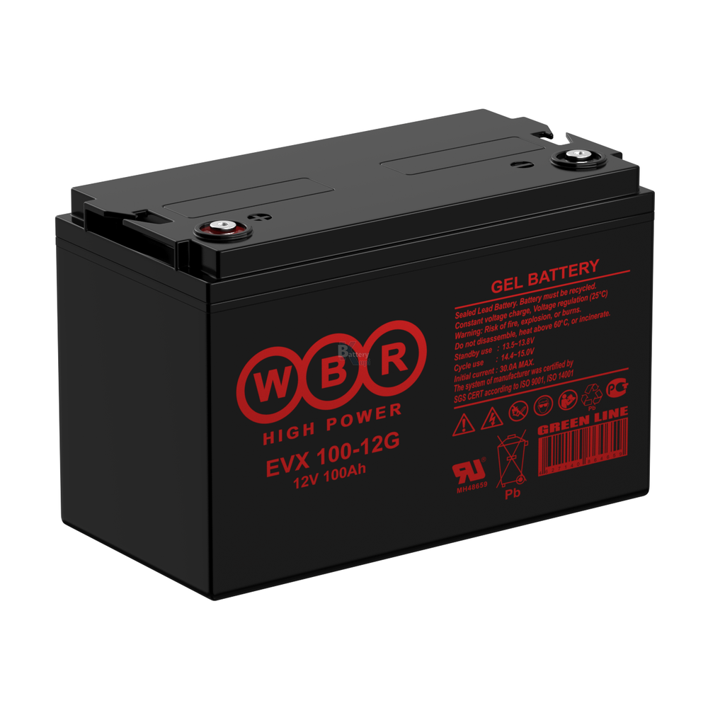 Аккумулятор WBR EVX100-12G (GEL)