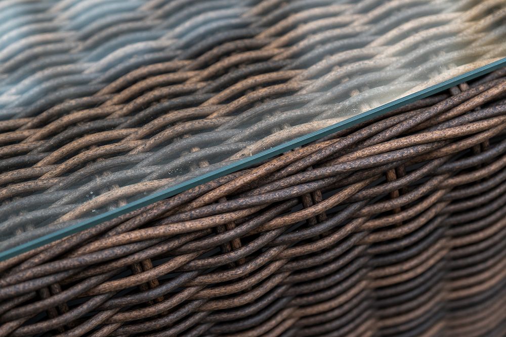 "Капучино" лаунж-зона из искусственного ротанга, цвет коричневый