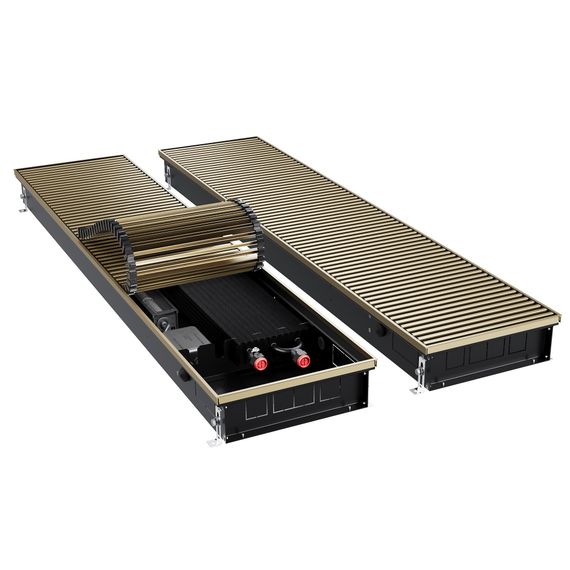 Конвектор внутрипольный Royal Thermo ATRIUM TURBO-90/300/2800-DG-U-AU