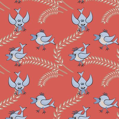 Злые птички и колоски