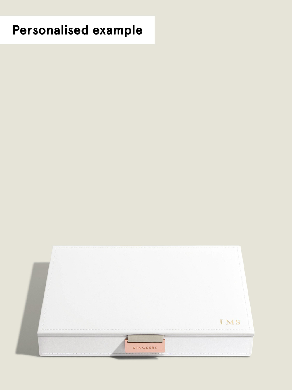 Органайзер для украшений Stackers Classic Jewellery Box Lid - Taupe Woven (Sage Green / светло-зеленый / Sage Green)