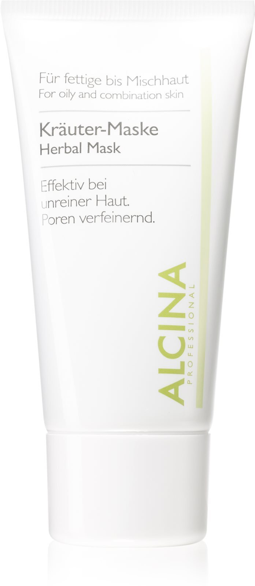 Alcina For Oily Skin - травяная маска против блеска и расширенных пор /   50  ml  / GTIN 4008666342263