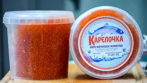 Икра форели , 1 кг.
