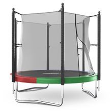 Батут UNIX Line Simple 8 ft (244 см) с внутренней защитной сеткой, цветной