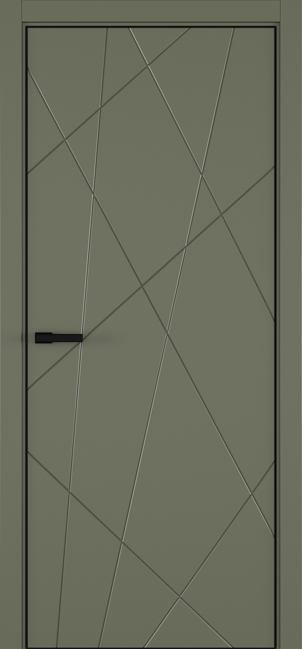 Межкомнатная дверь Zadoor Art-Lite ПГ Chaos