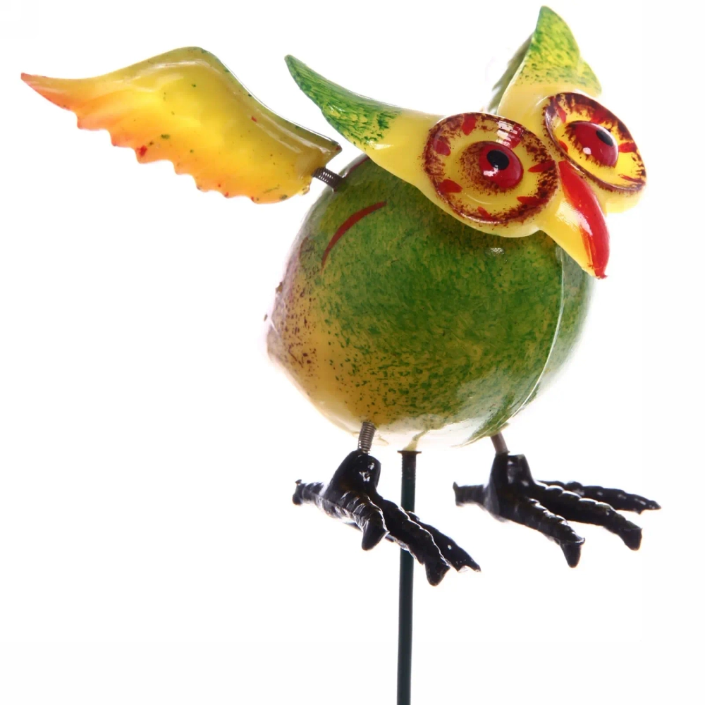 Фигура на спице «Филин» 10*40см для отпугивания птиц